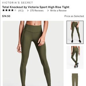 NWT Total Knockout by Victoria high rise tight